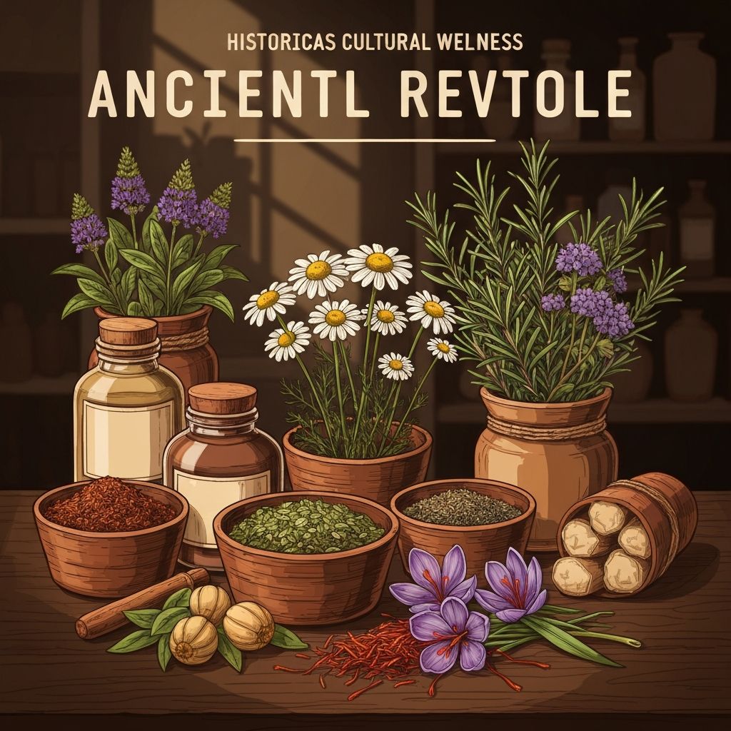 Herbes médicinales et ingrédients botaniques traditionnels